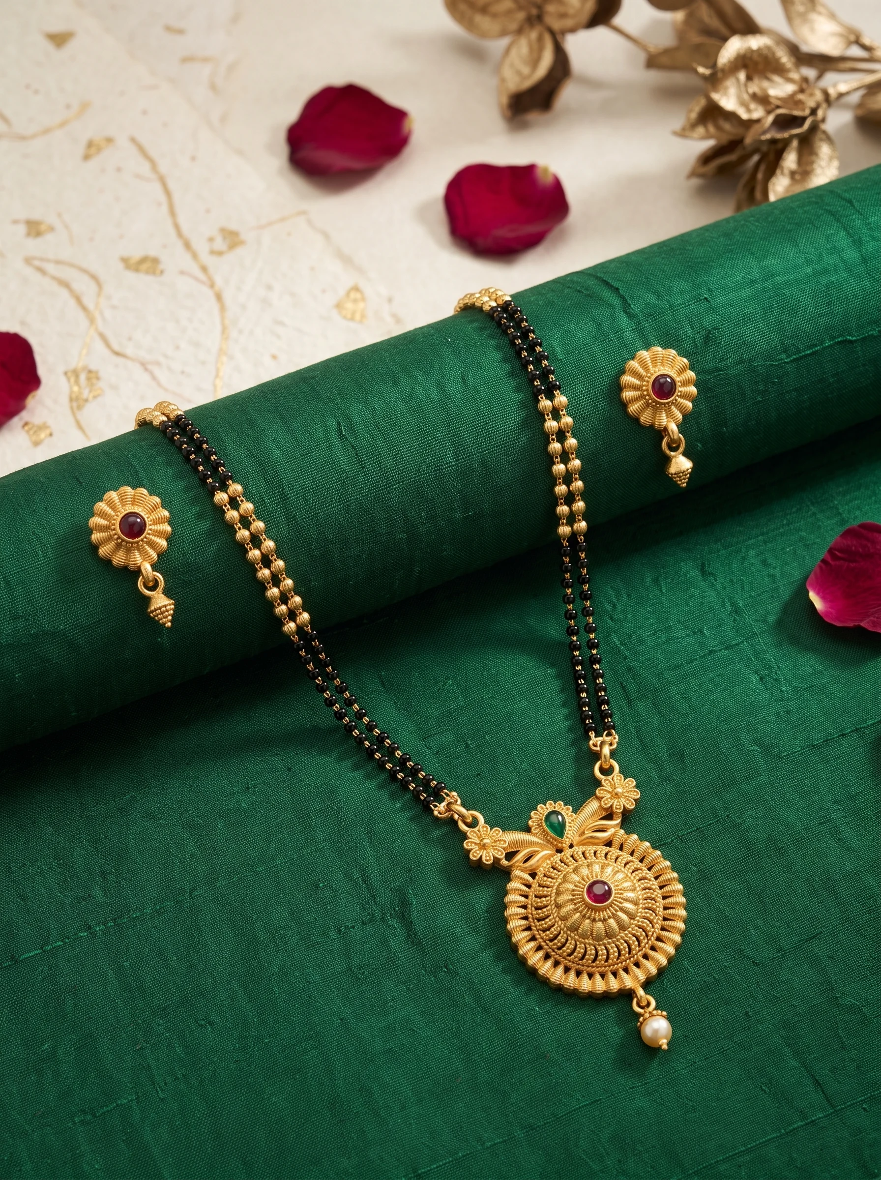 Royal Antique Mangalsutra Set