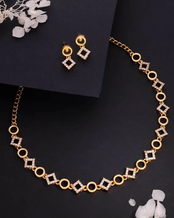 Designer Gold Necklace Set