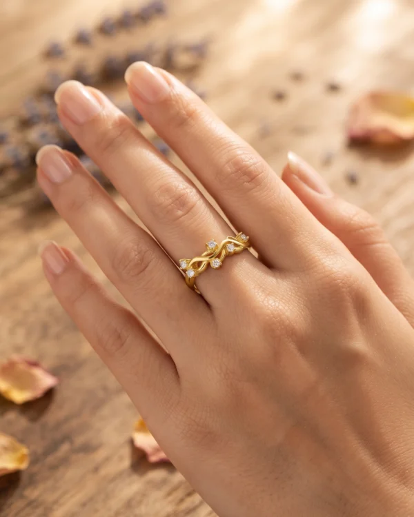 Brilliant Gold Ring
