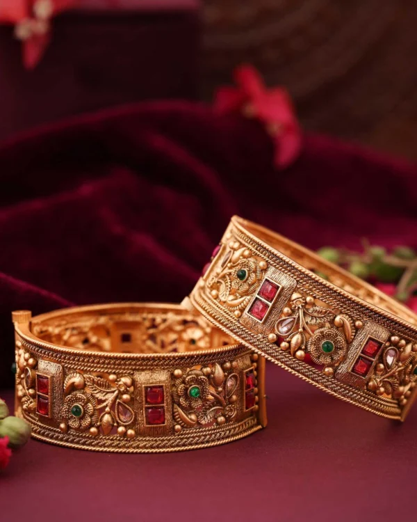 Floral Artisan Bangles