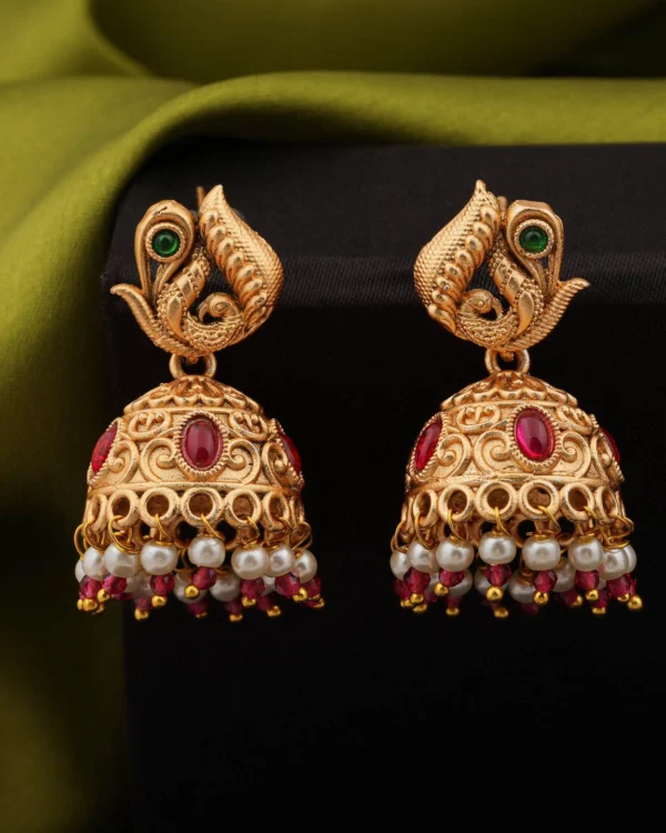Heritage Gold Jhumka