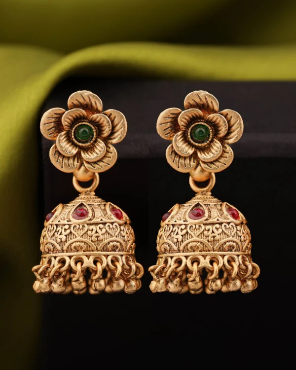 Timeless Gold Jhumka