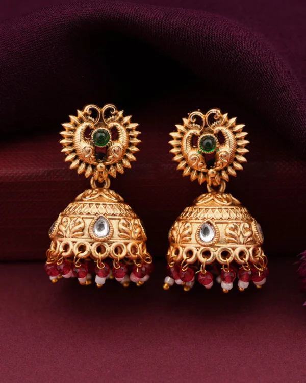 Radiant Gold Jhumka