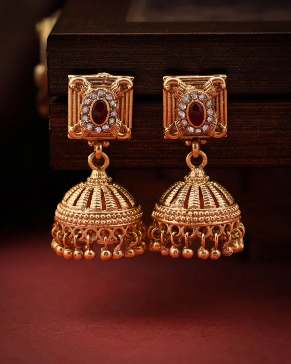 Exquisite Gold Jhumka