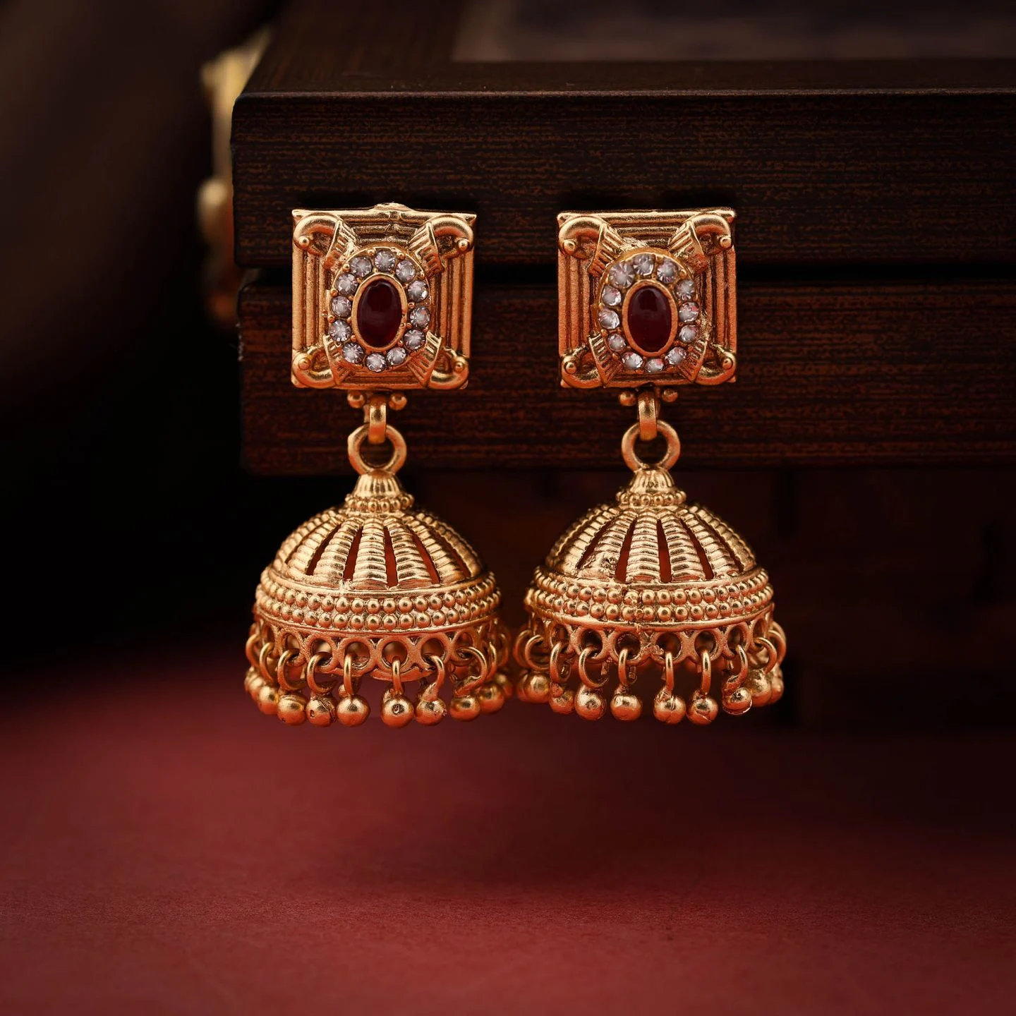 Exquisite Gold Jhumka