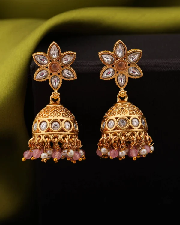 Luxury Gold Jhumka