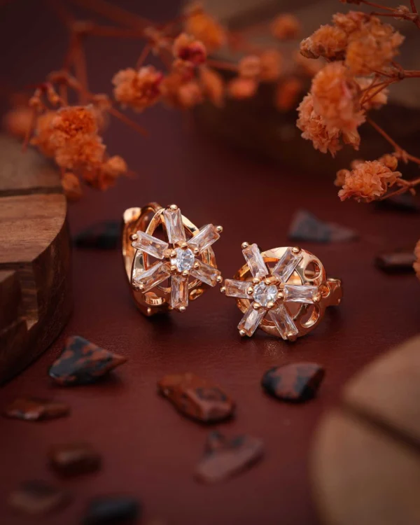 Elegant Crystal Stud Earrings