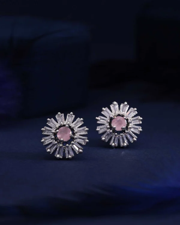Floral Sparkle Studs