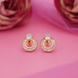 Contemporary Crystal Studs