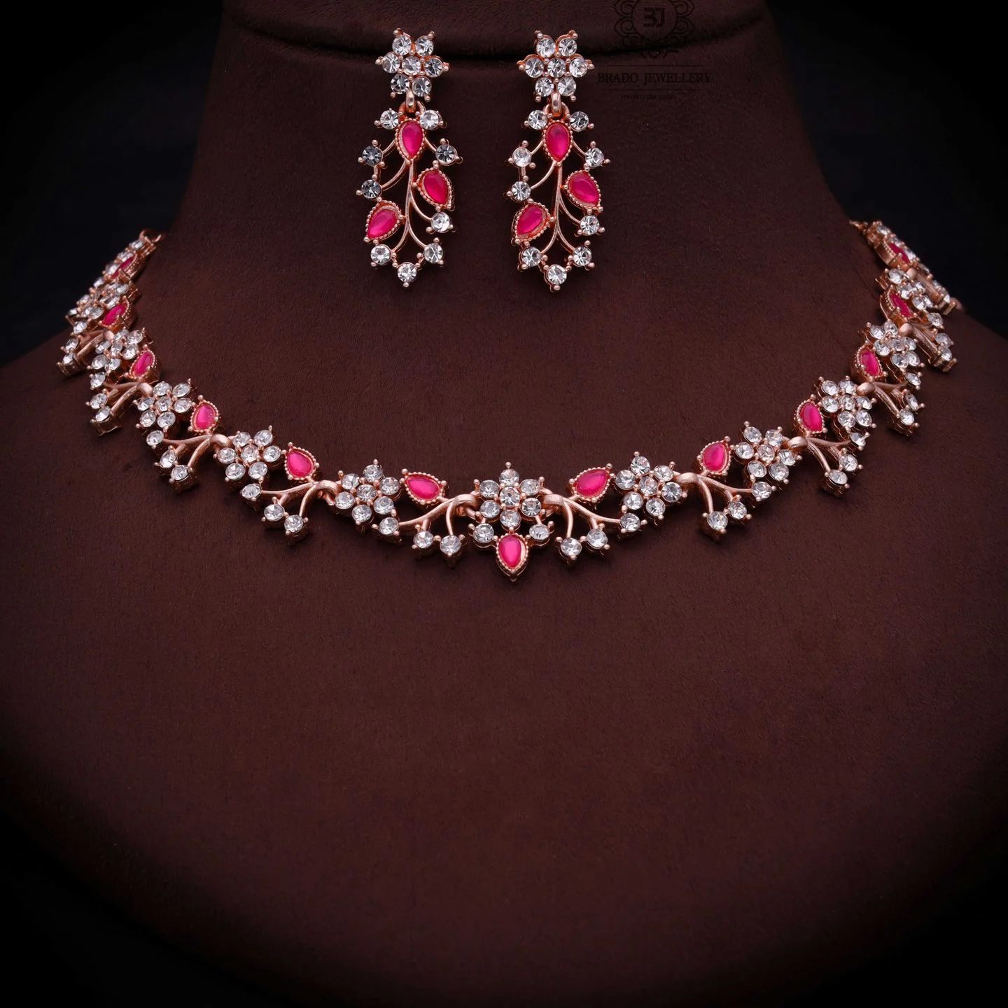 Elegant Party Wear Jewellery Set - Image 2
