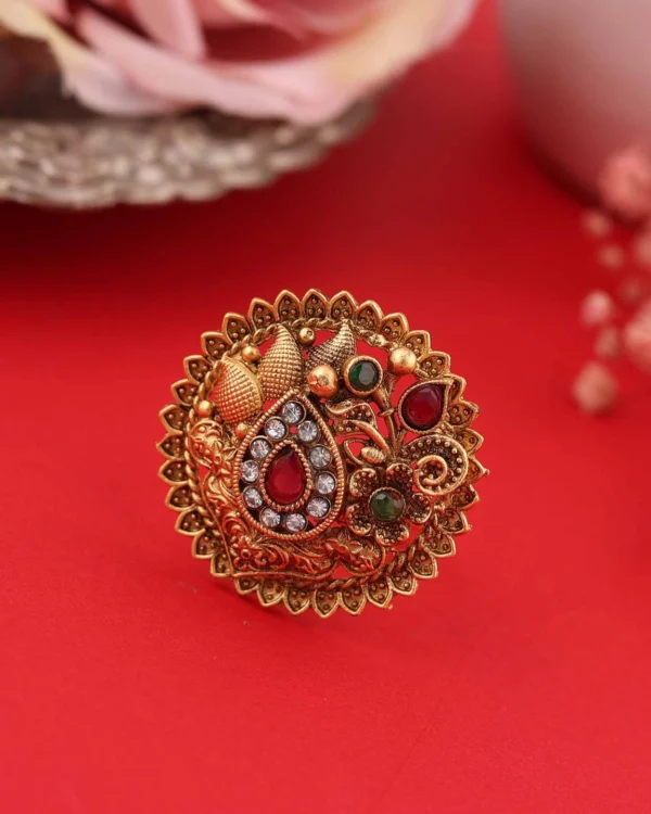 Gold Blossom Ring