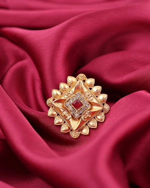 Elegant Gold Fashion Ring