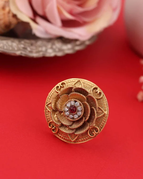 Designer Flower Ring