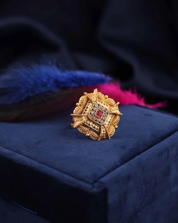 Floral Statement Ring
