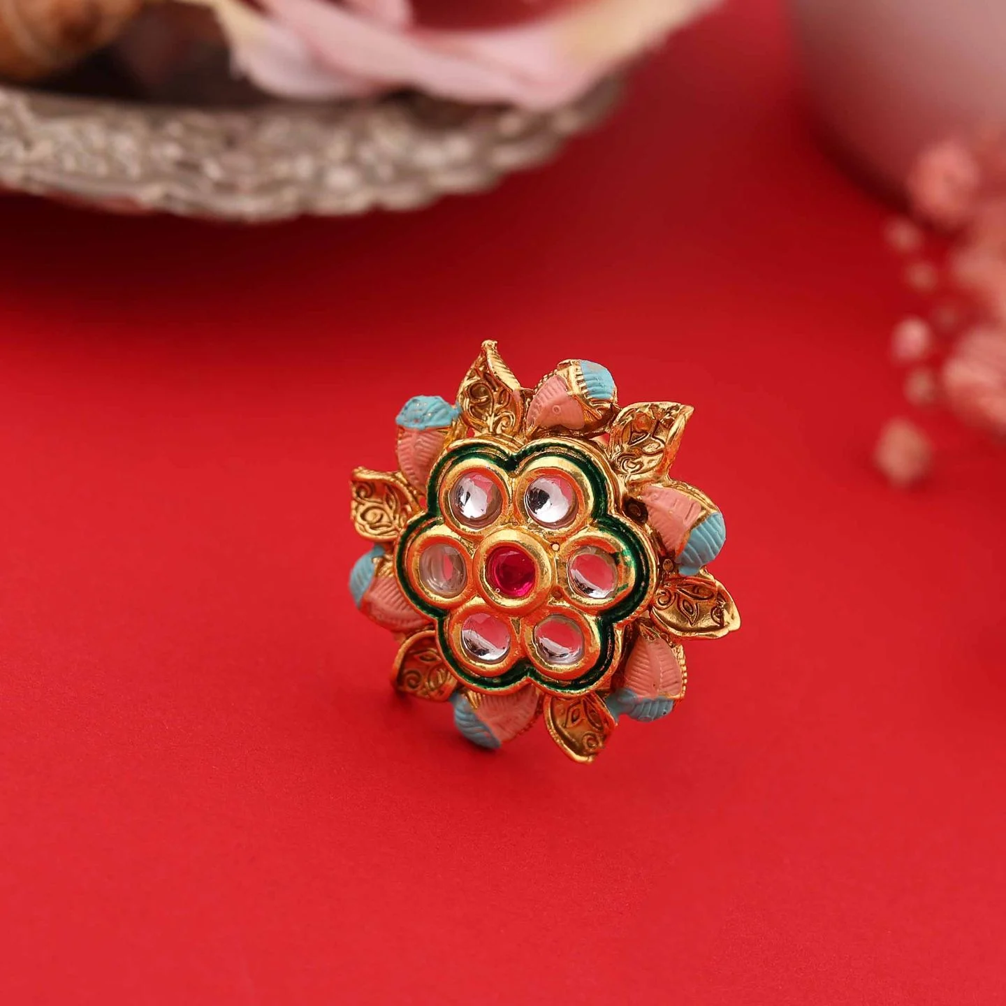 Luxury Floral Ring - Image 2