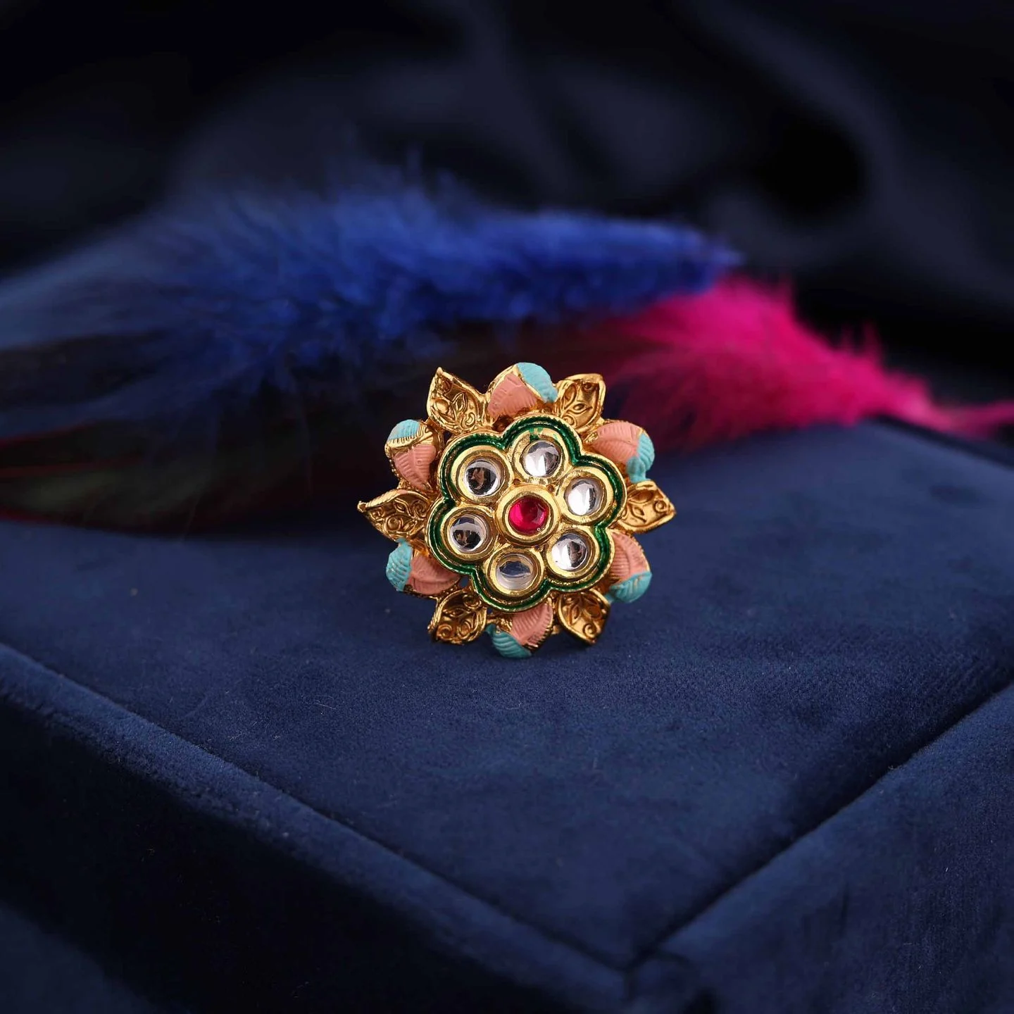 Luxury Floral Ring - Image 3