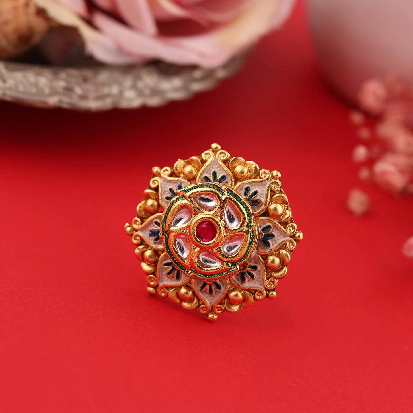 Ethnic Fashion Ring - Image 2