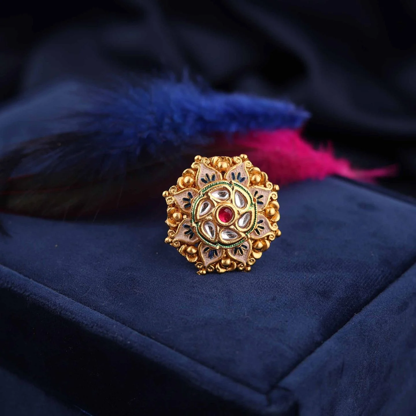 Ethnic Fashion Ring - Image 3