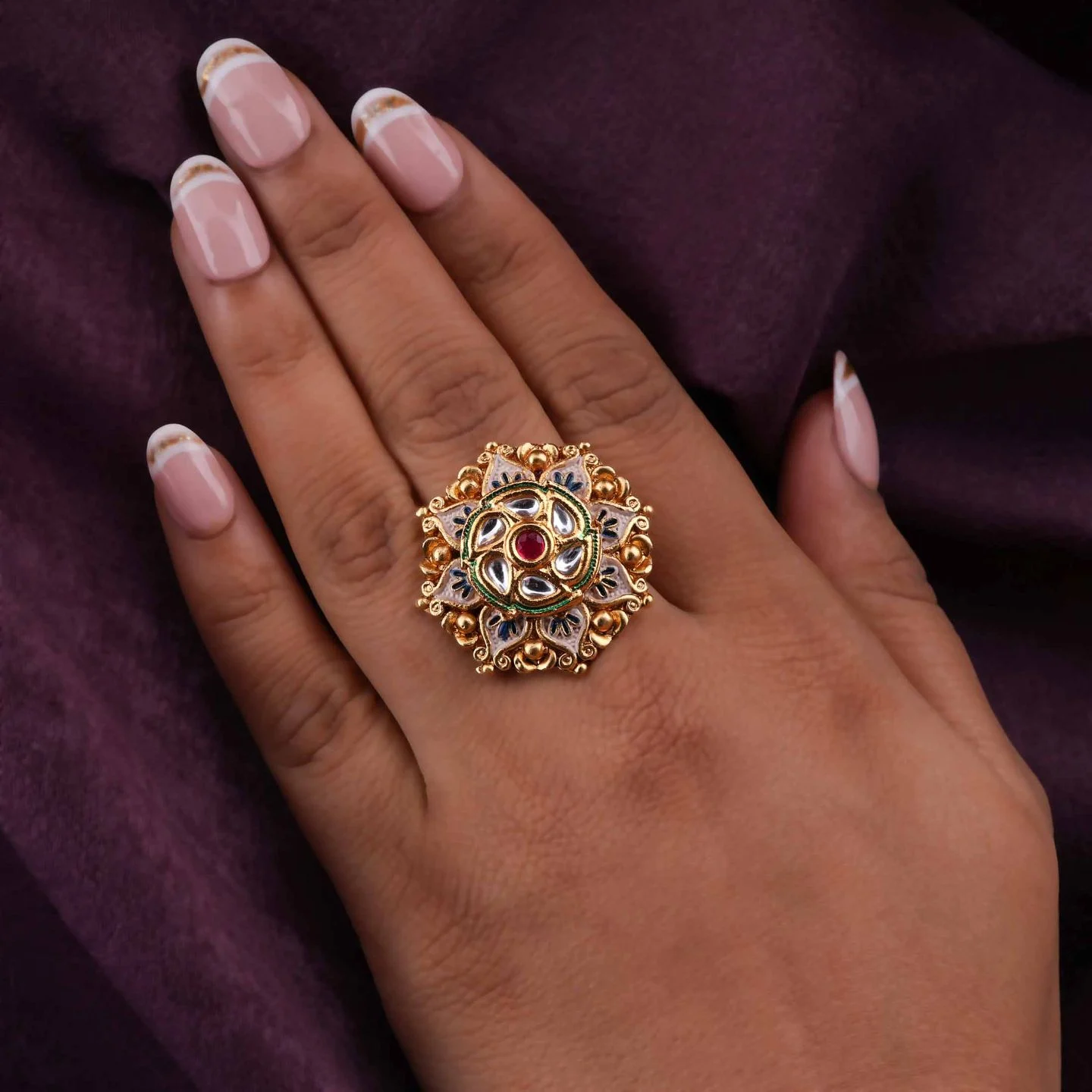 Ethnic Fashion Ring - Image 4