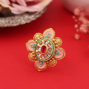 Premium Floral Jewelry Ring