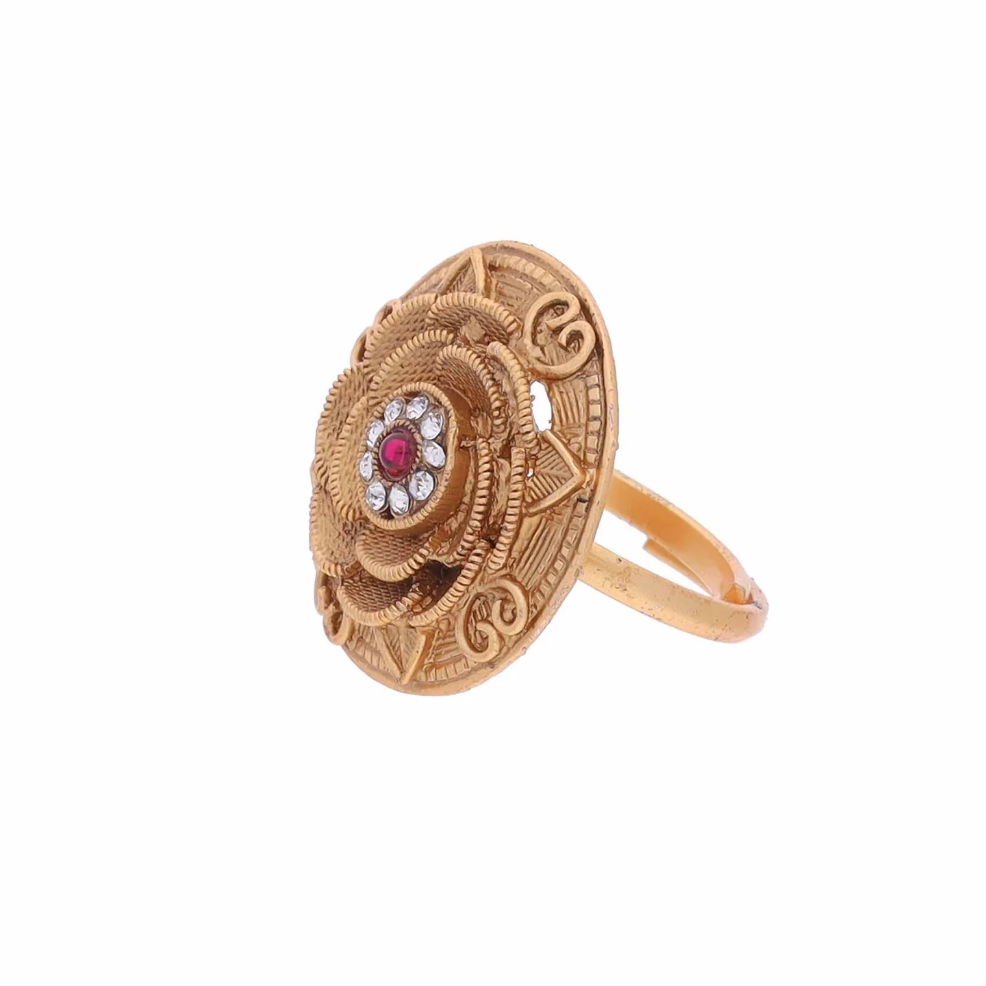 Designer Flower Ring - Image 6