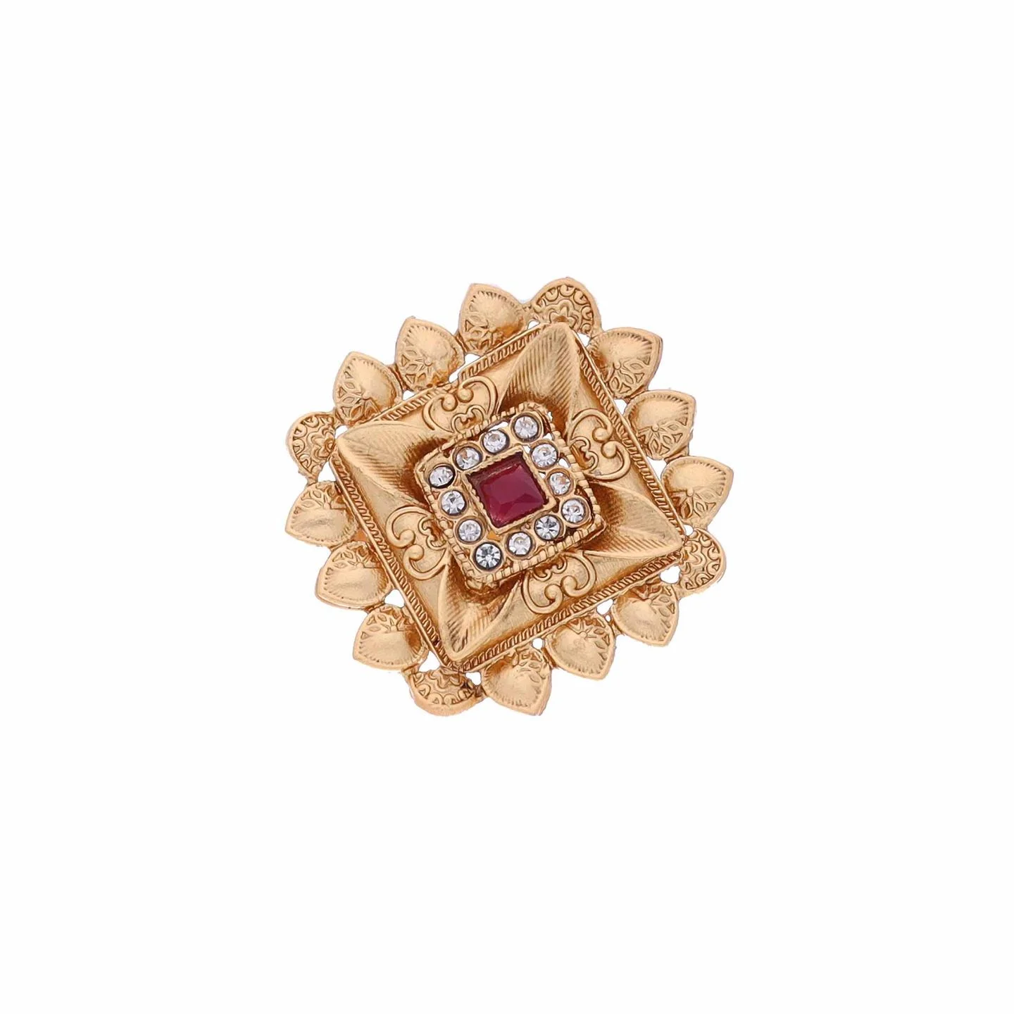 Elegant Gold Fashion Ring - Image 5
