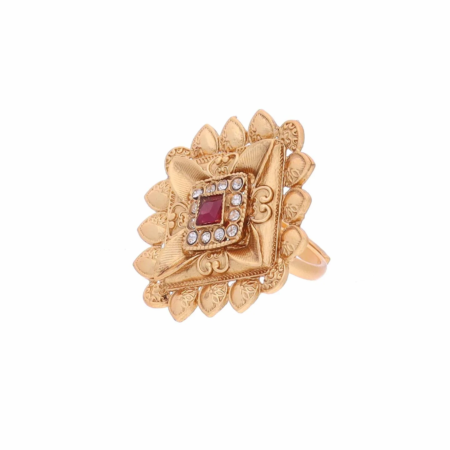 Elegant Gold Fashion Ring - Image 6