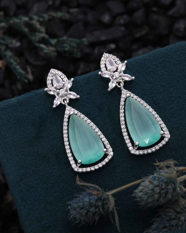 Premium CZ Drop Earrings