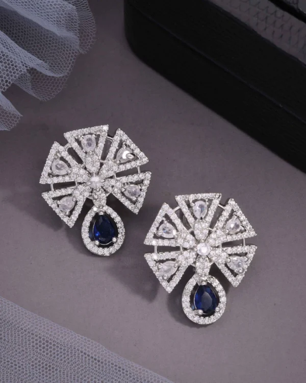 Royal Crystal Drop Earrings