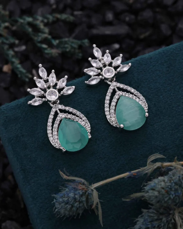 Premium CZ Drop Earrings