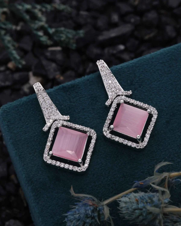 Snow Crystal Designer Earrings