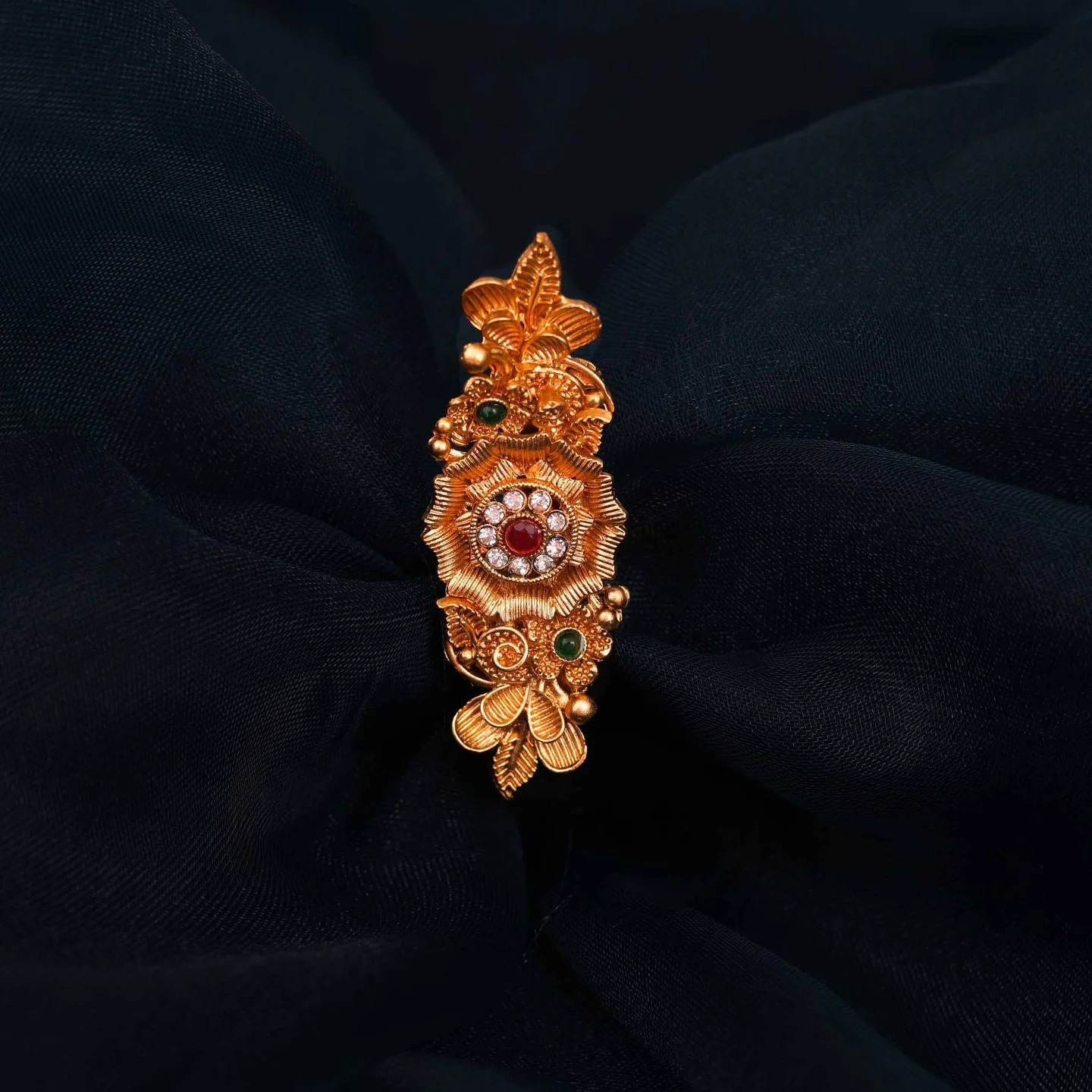 Classic Ethnic Floral Pin - Image 3