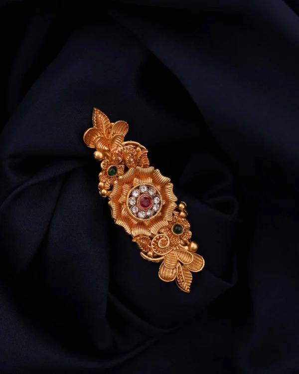 Classic Ethnic Floral Pin