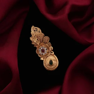 Luxury Floral Gold Pin