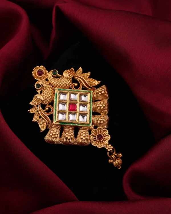 Royal Stone Studded Brooch