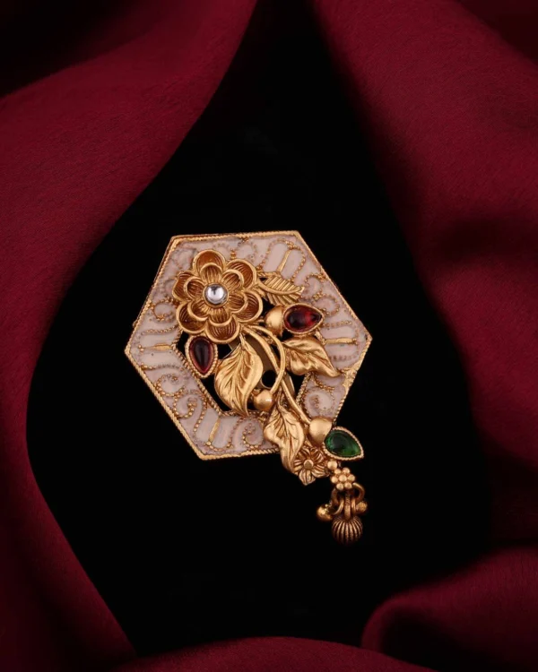 Traditional Gold Style Brooch