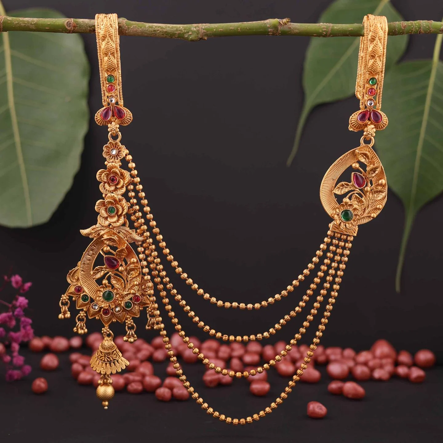 Antique Gold Saree Accessory