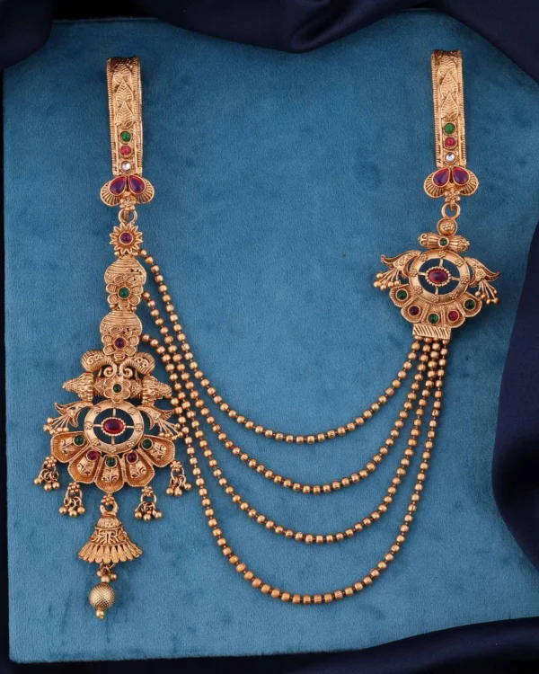 Premium Temple Saree Brooch