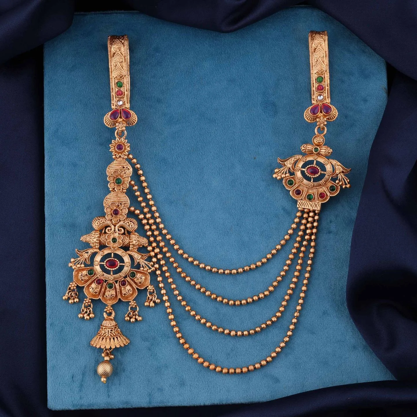 Premium Temple Saree Brooch