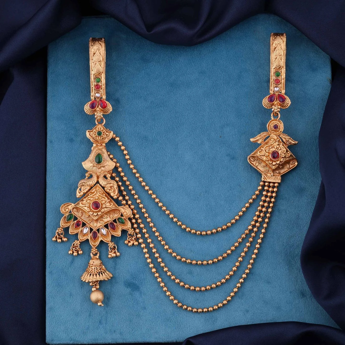 Royal Bridal Saree Pin - Image 2