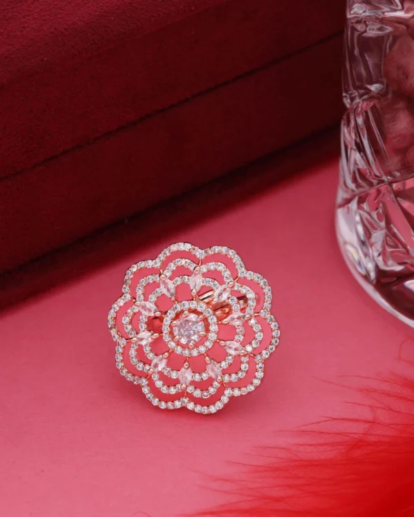 Elegant Rose Gold Ring