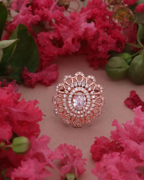 Elegant Rose Gold Ring