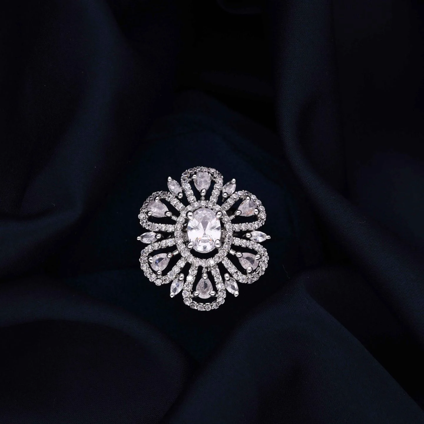 Premium Designer Flower Ring