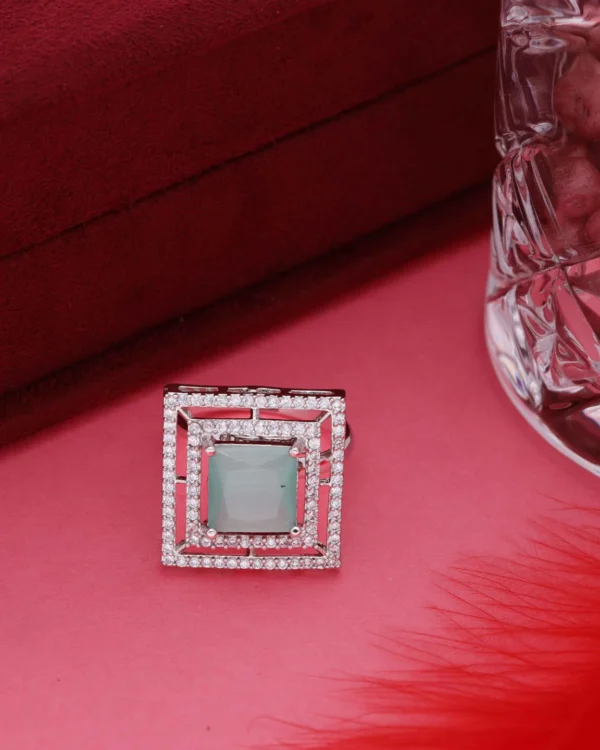 Sterling Silver CZ Ring
