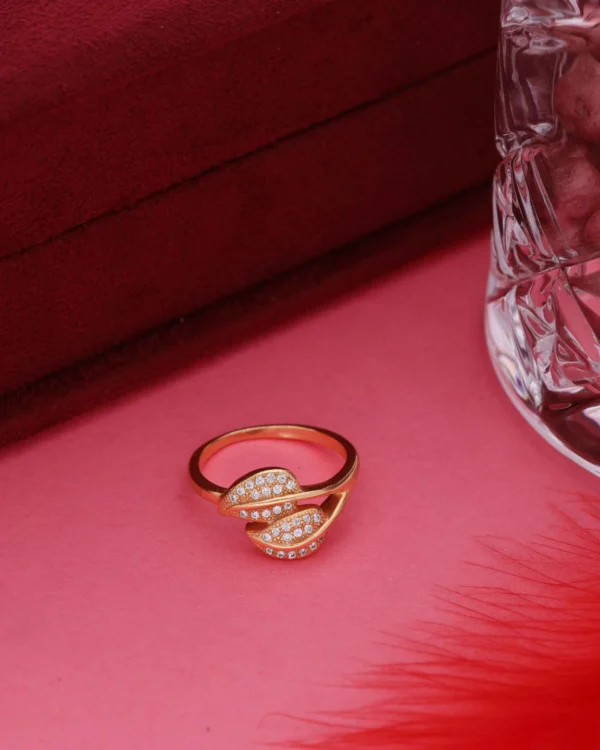 Royal Floral Gold Ring