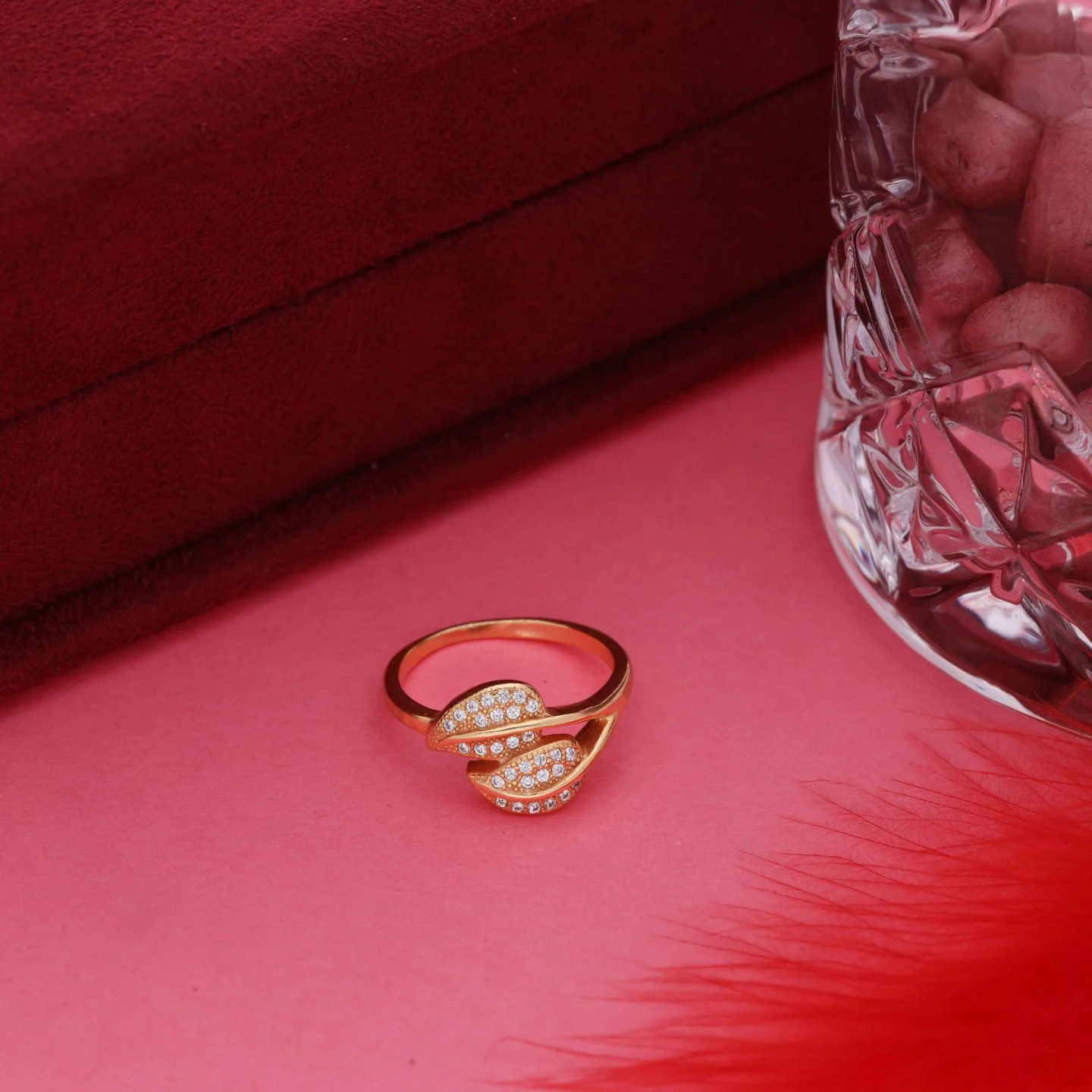 Royal Floral Gold Ring