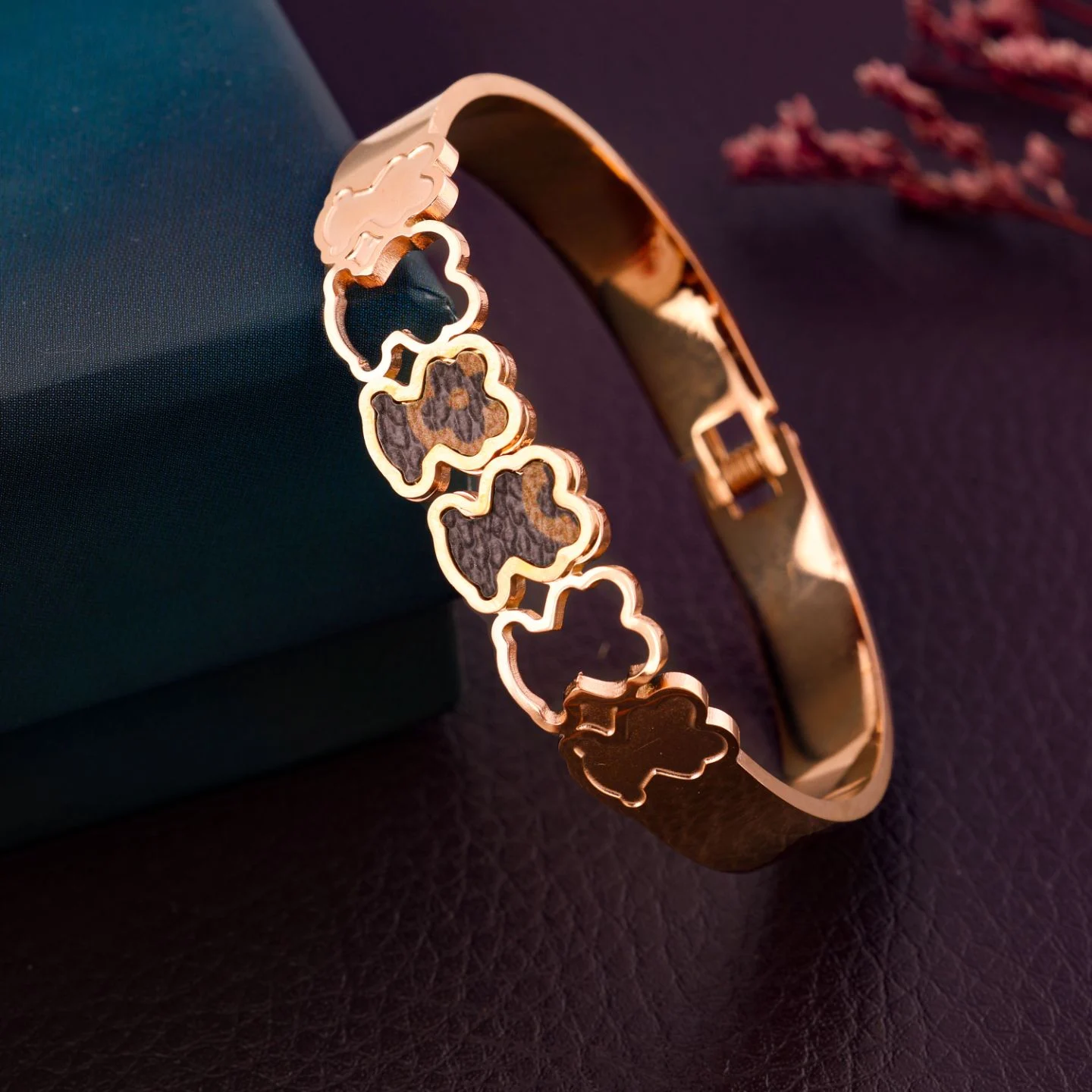 Minimalist Rose Gold Bracelet - Image 6