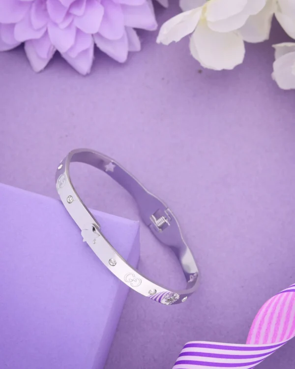 Silver Glow Bracelet