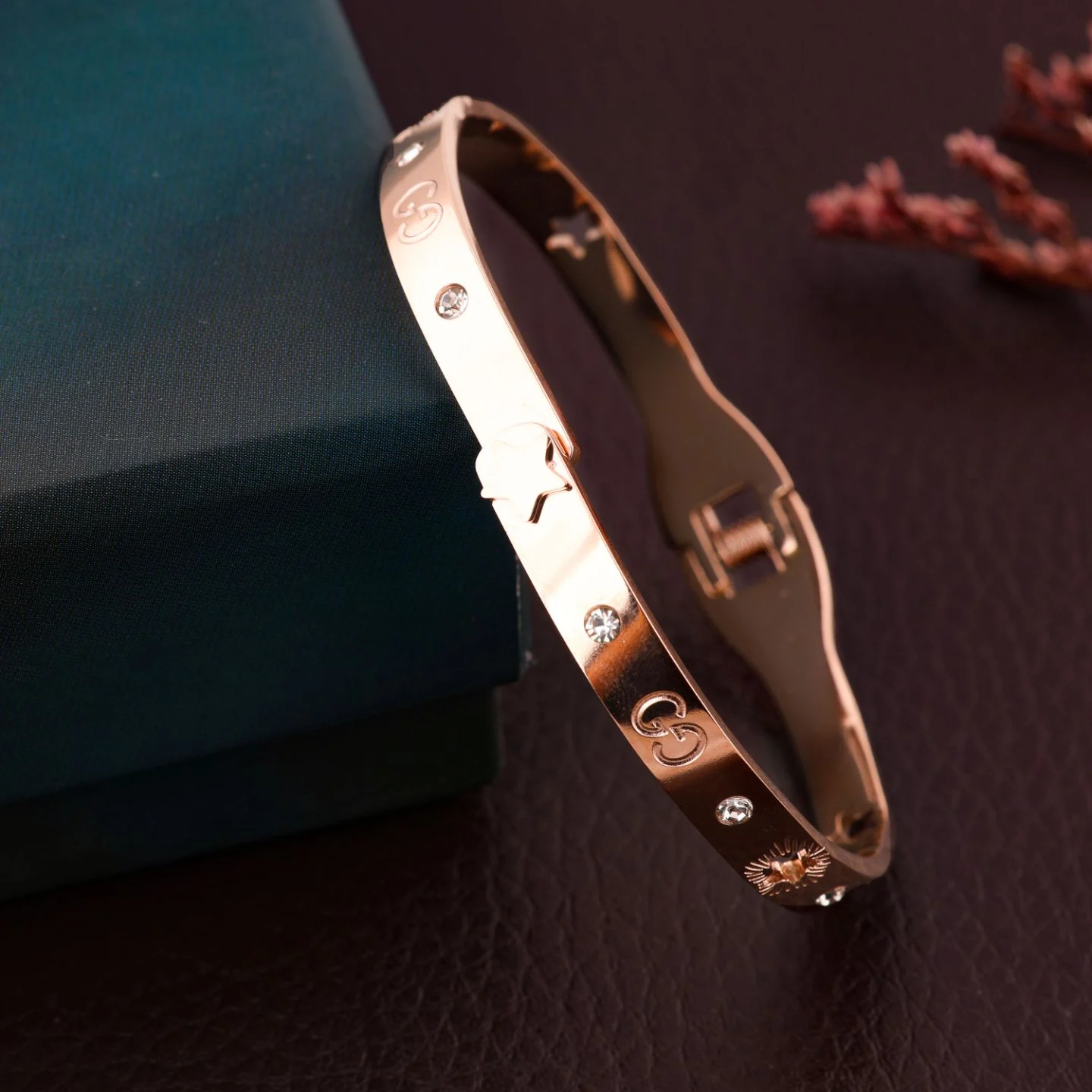 Luxe Rose Gold Bracelet - Image 6
