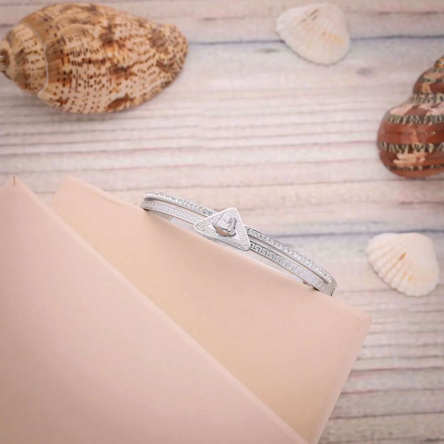 Lustre Silver Bracelet - Image 2